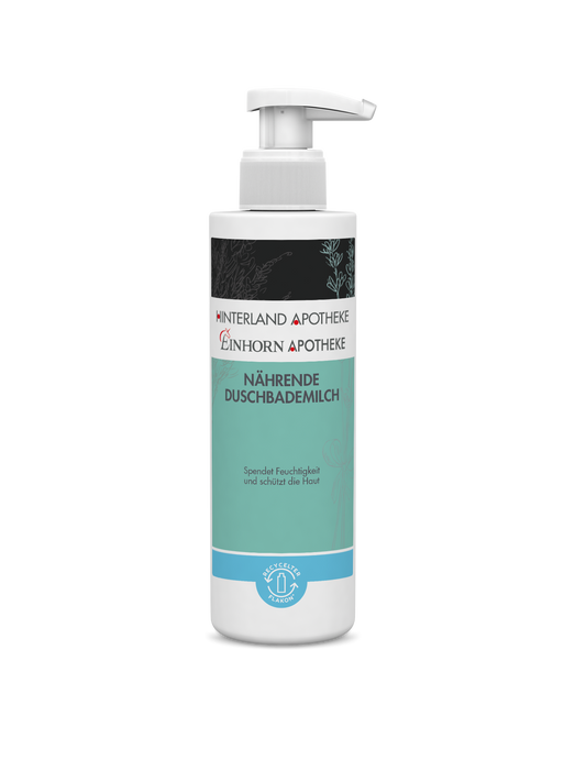 Nährende Duschbademilch im Pumpspender zu 300ml