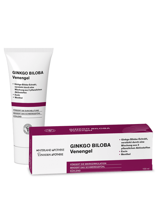 Ginkgo Biloba Venengel in der Tube