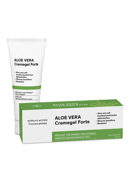 Aloe Vera Cremegel forte in der 100ml Tube