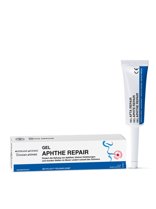 Gel Aphthe Repair in der Tube mit Applikator