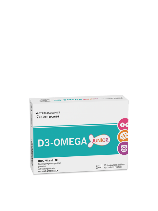 D3 omega Junior 45 Kaudragees in Fischform