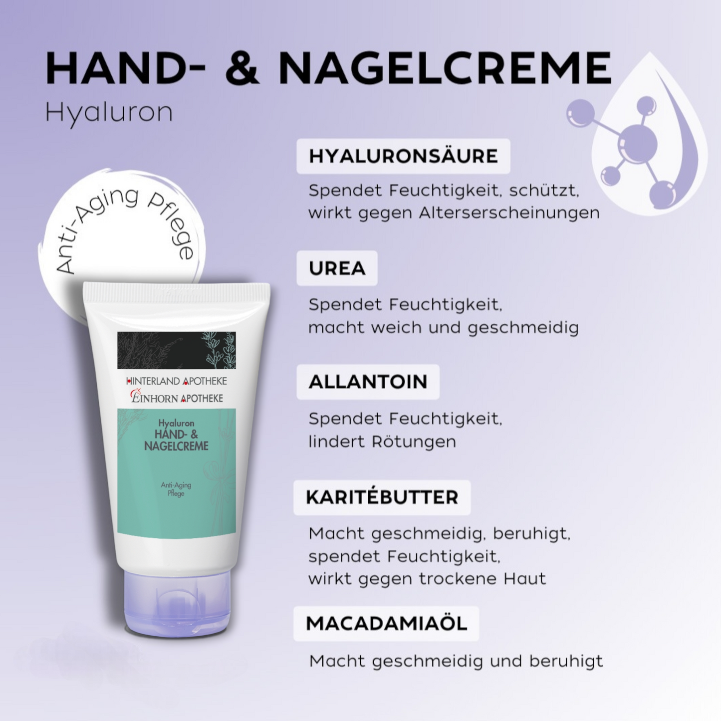 Hyaluron Hand- & Nagelcreme