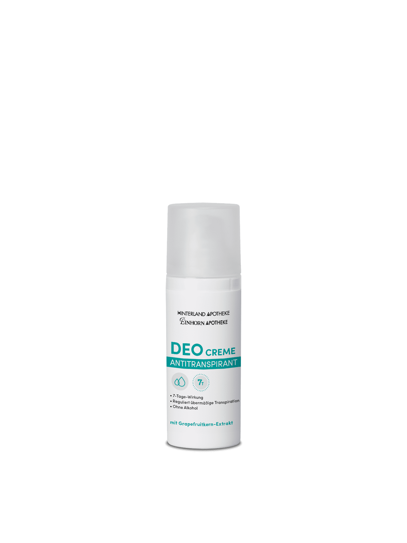 Deo Creme Antitranspirant im Pumpspender