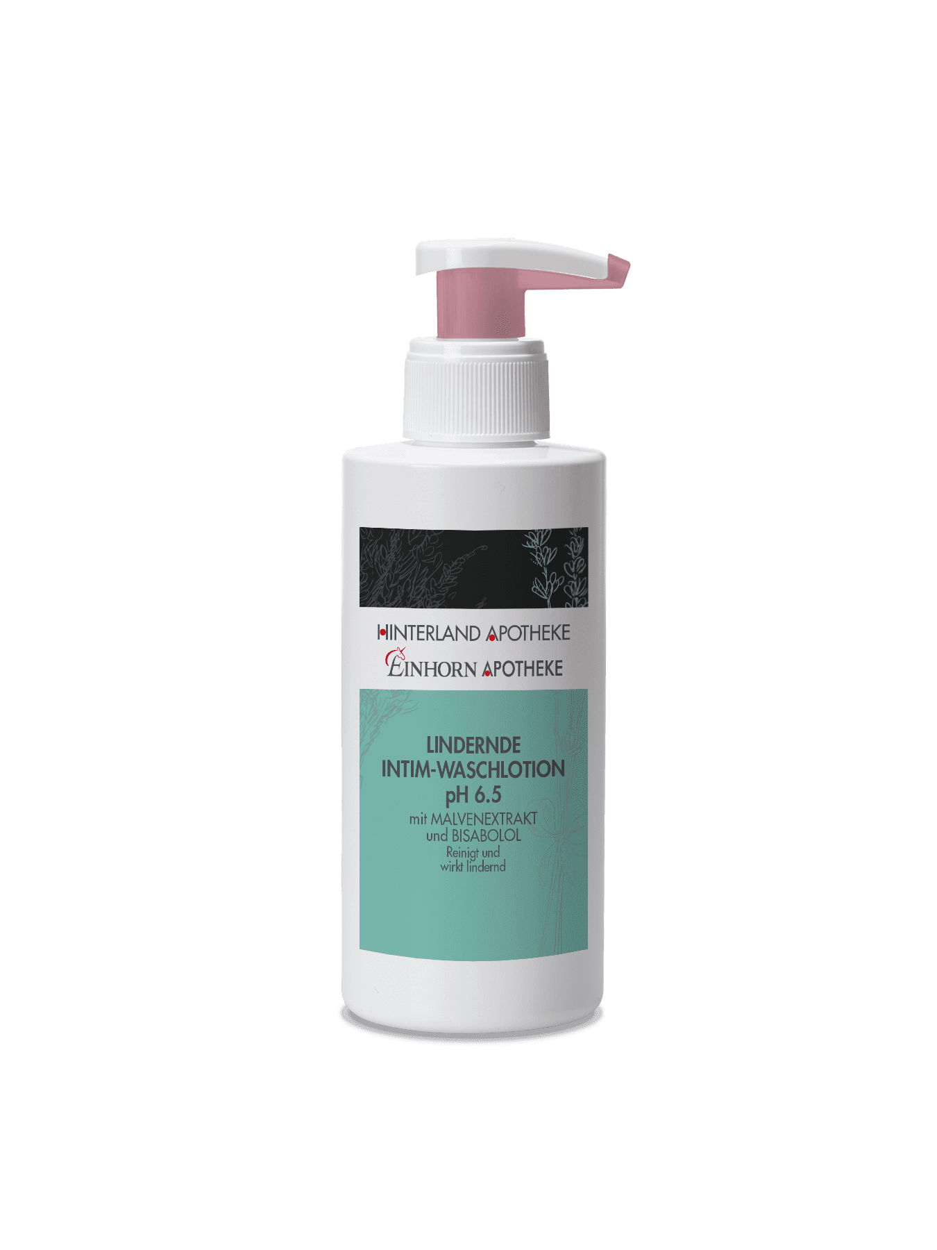 Lindernde Intim-Waschlotion pH 6.5 im Flakon mit Dispenser
