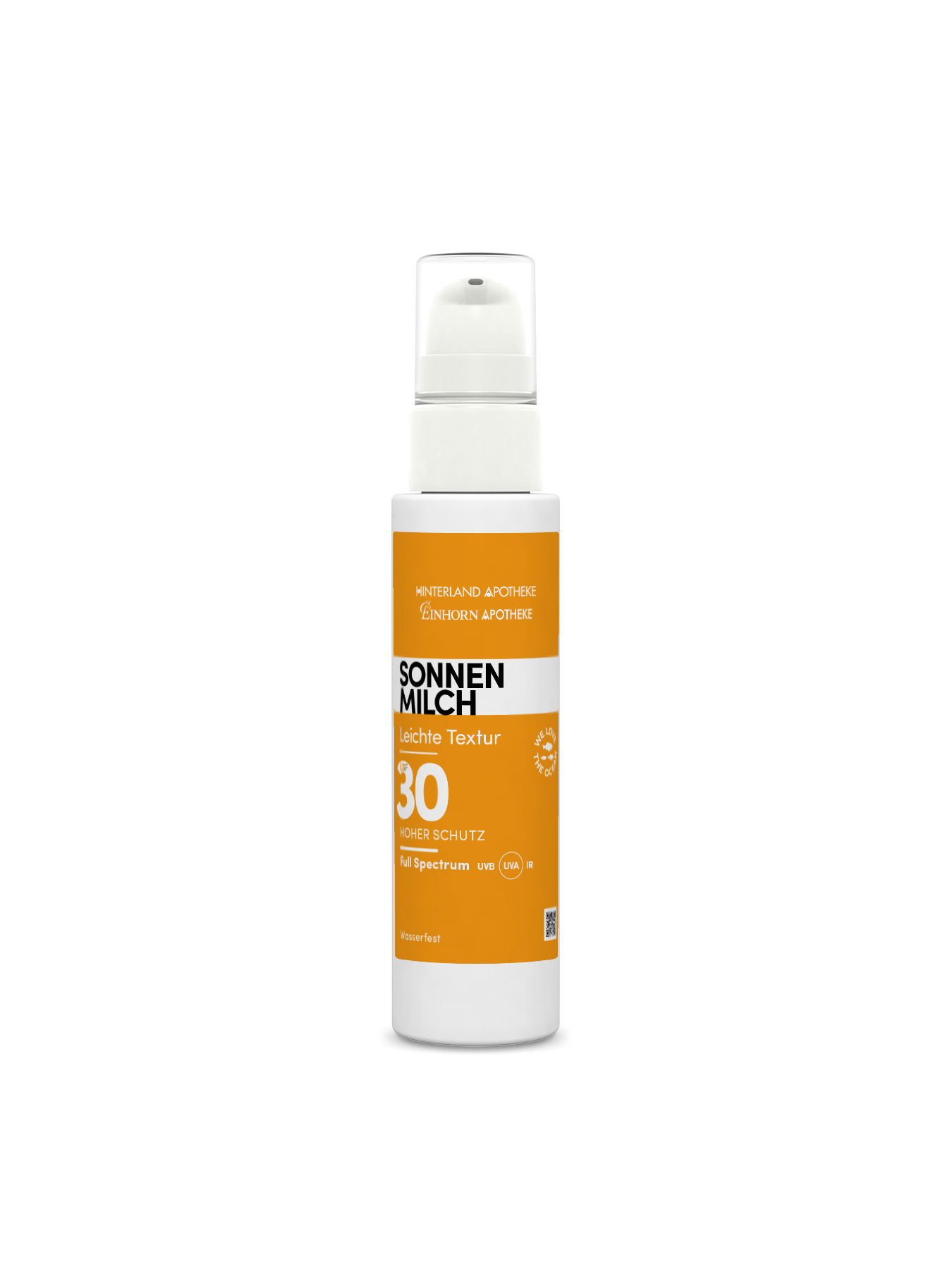 Sonnenmilch Lichtschutzfaktor 30 im Spender zu 100ml