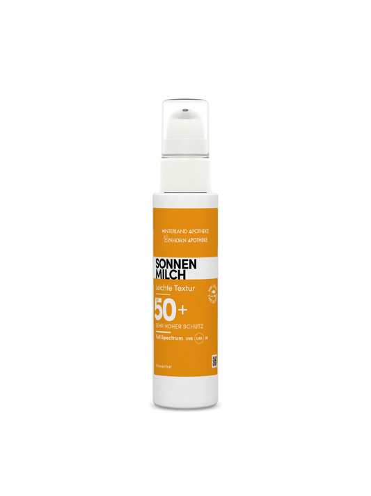 Sonnenmilch Lichtschutzfaktor 50 im Spender zu 100ml