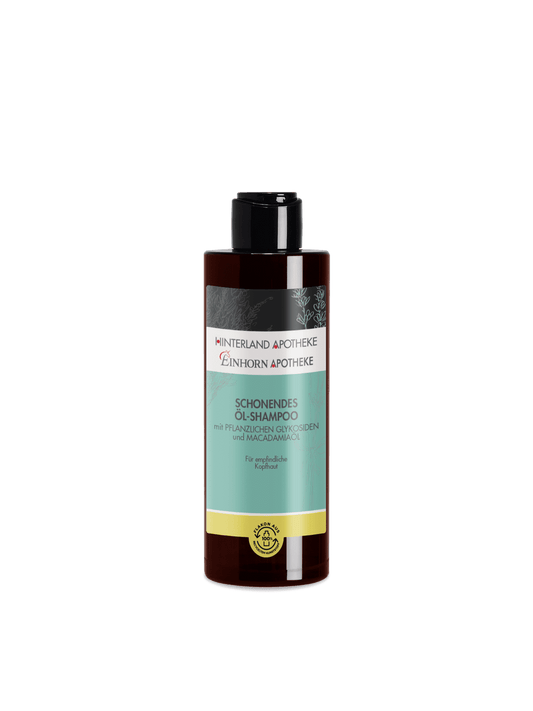 Schonendes Öl-Shampoo im Flakon