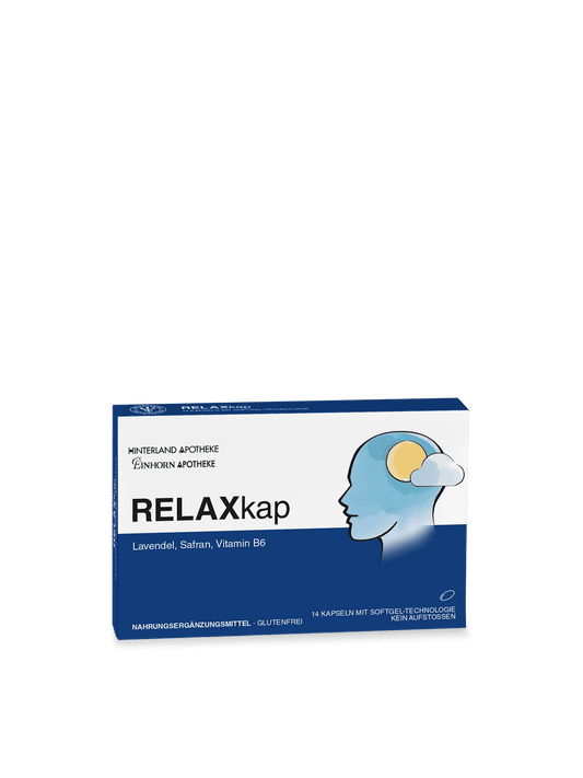 RelaxKap Kapseln mit Softgel-Technologie